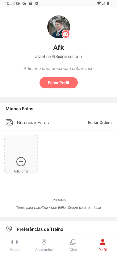 Perfil Personalizado